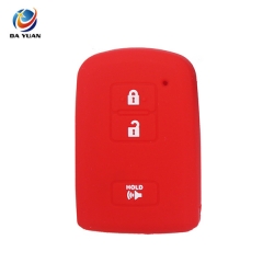 AS063031 Silicone Rubber Car Key Cover  For Toyota 4 Button Key