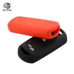 AS076008 Silicone Car Key Cover Fob Case For Mazda 3 Button