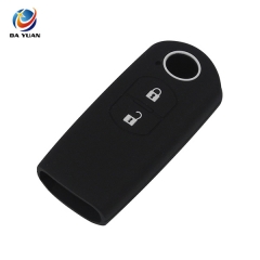 AS076006 Silicone Car Key Cover For Mazda 2 Button