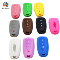 AS065014 Silicone Car Key Cover For Chevrolet Remote Key 4 Button