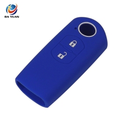 AS076006 Silicone Car Key Cover For Mazda 2 Button