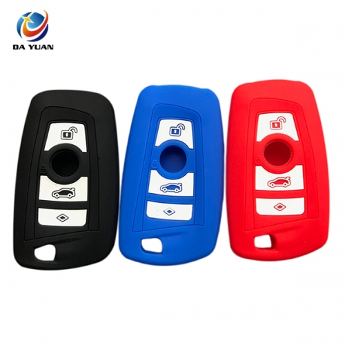 AS074010 silicone Car Key cover  for BMW 4 Button