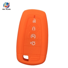 AS067020 4 button silicone car key cover for ford