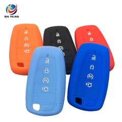 AS067020 4 button silicone car key cover for ford