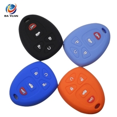 AS077001 5 Buttons Remote Silicone Car Cover For Buick