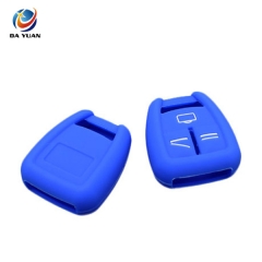 AS078001 Silicone Rubber Car Key Cover Protect For Opel 3 Buttons Remote Key