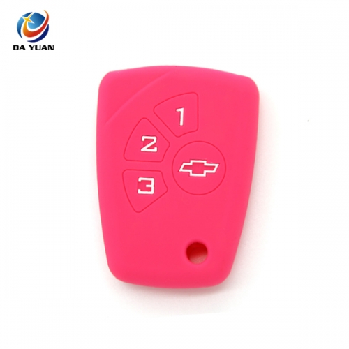 AS065022 silicone car key case for Chevrolet remote control cover 4 buttons