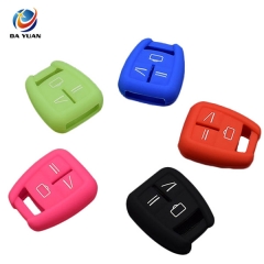AS078001 Silicone Rubber Car Key Cover Protect For Opel 3 Buttons Remote Key