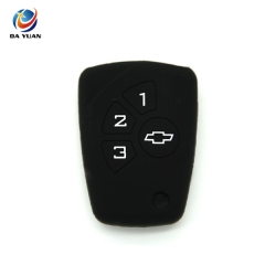 AS065022 silicone car key case for Chevrolet remote control cover 4 buttons