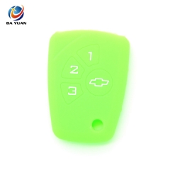 AS065022 silicone car key case for Chevrolet remote control cover 4 buttons