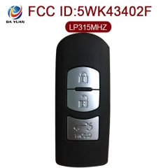 AK026030 for Mazda Remote Key 3 Button 5WK43402F LP315MHZ Siemens VDO
