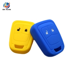 AS078009 Car Silicone Cover Set For Opel Remote Rubber Protector shell 2 Button