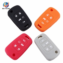 AS078006 Silicone Cover Holder for Opel Flip Remote Key 5 Buttons