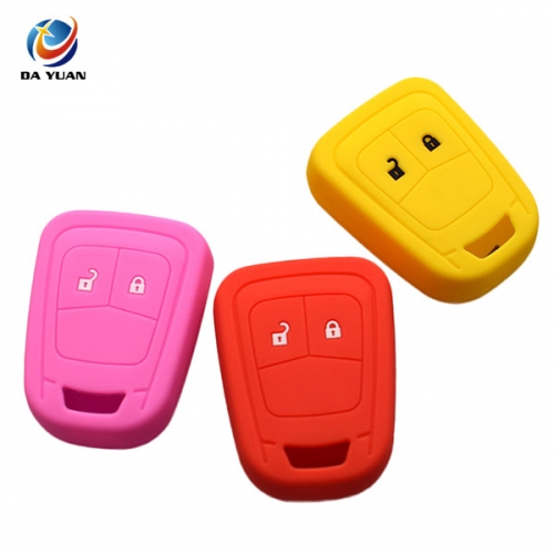 AS078009 Car Silicone Cover Set For Opel Remote Rubber Protector shell 2 Button