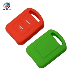 AS078005 Silicone Car Key Case Fob Cover For Opel 2 Button Remote Key