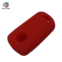 AS078003 Silicone Rubber Car Key Cover Protect For Opel 2 Buttons Remote Key