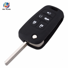 AS078006 Silicone Cover Holder for Opel Flip Remote Key 5 Buttons