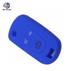 AS078004 3 Buttons Remote Silicone Car key Case Fob For Opel