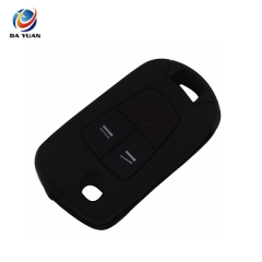 AS078004 3 Buttons Remote Silicone Car key Case Fob For Opel