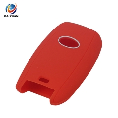 AS079005 Remote 4 Buttons Silicone Car Key Cover  For KIA