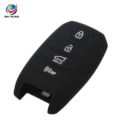 AS079005 Remote 4 Buttons Silicone Car Key Cover  For KIA