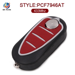 AK059001 Alfa Romeo Flip Remote Key 3 Button 433MHz PCF7946AT