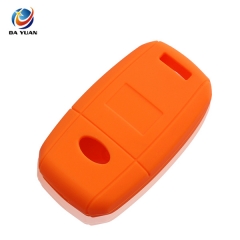 AS079003 3 Buttons Silicone Flip Remote Key Cover Fob For KIA