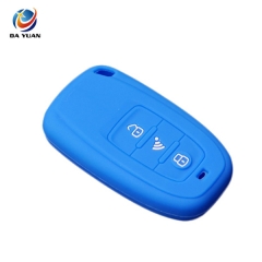 AS079008 Silicone Car Key Fob Cover Protect Skin For KIA 3 Button