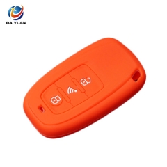 AS079008 Silicone Car Key Fob Cover Protect Skin For KIA 3 Button