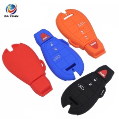 AS080006 Silicone Case For Fiat 4 Button Car Key