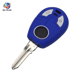 AS080008 Silicone Key Case Fob Fit For Fiat 2 Button Remote Car Key