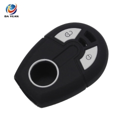 AS080008 Silicone Key Case Fob Fit For Fiat 2 Button Remote Car Key