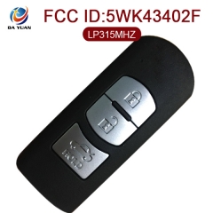 AK026033 for Mazda Remote Key 3 Button 5WK43402F LP315MHZ Siemens VDO