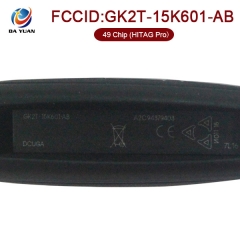 AK018083 for Ford Transit Flip Remote Key 3 Button 434MHz 49 chip HITAG Pro GK2T-15K601-AB