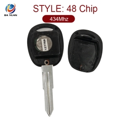 AK014055 For chevrolet 2 buttons remote key 48 Chip 434Mhz