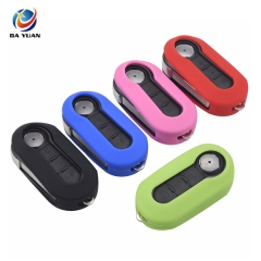 AS080011 Silicone Remote Car Key Fob  Cover For Fiat Auto parts