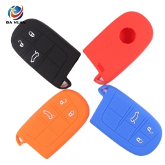 AS080009 Silicone Auto Car Remote Key  Cover Fit  For Fiat 3 Buttons Key