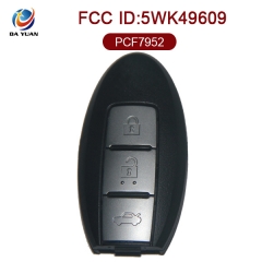 AK027062 Original for Nissan Teana Smart Key 3 Button 433MHz PCF7952 5WK49609