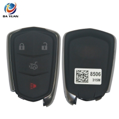 AS030006 for Cadillac Smart Remote Key Shell 3+1 Button