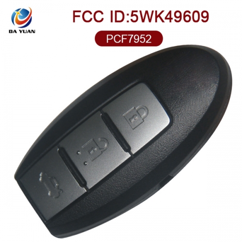 AK027062 Original for Nissan Teana Smart Key 3 Button 433MHz PCF7952 5WK49609