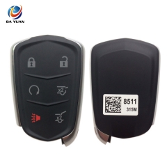 AS030004 for Cadillac Smart Remote Key Shell 5+1 Button