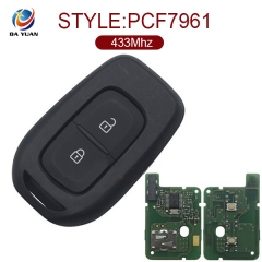 AK010040 for Renault Remote Key 2 Button 433MHz PCF7961 HITAG AES