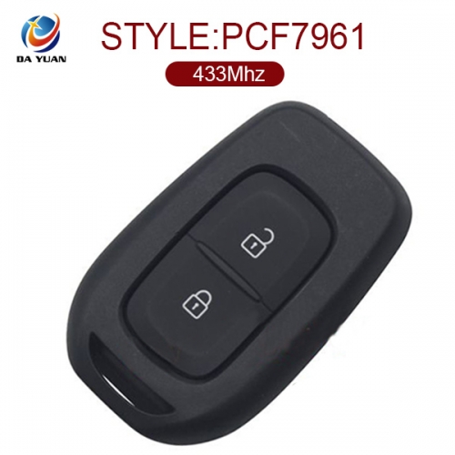 AK010040 for Renault Remote Key 2 Button 433MHz PCF7961 HITAG AES