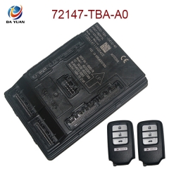 AL003002 for Honda Smart Remote Key  3+1 Button 433MHz 47 Chip 72147-TBA-A0