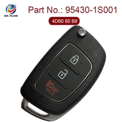 AK020049 Original Flip Key for Hyundai 433 Mhz 4D60 80 Bit,Part No 95430-1S001