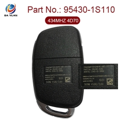 AK020051 Genuine for Hyundai Flip Remote Key 3+1 Button 434MHz 4D70 95430-1S110