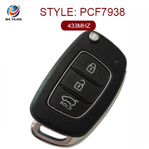 AK020048 Genuine For Hyundai i20 Remote Key (2014 + ) 95430-C7600 433MHZ PCF7938