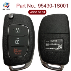 AK020049 Original Flip Key for Hyundai 433 Mhz 4D60 80 Bit,Part No 95430-1S001