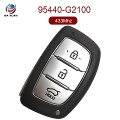 AK020060 Genuine for Hyundai Smart Remote Key 95440-G2100 Insert Key FOB for 2016~ Ioniq