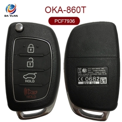 AK020054 for Hyundai Tucson Remote Controls 433Mhz Pcf7936 Transponder Chip Fcc Id Oka-860T 95430-2S700 95430-2S701
